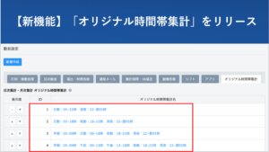 【新機能】オリジナル時間帯集計機能をリリースしました │ HRMOS勤怠